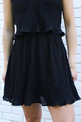 Girls Night Out Black Mini Dress