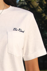 Be Kind White Graphic Tee